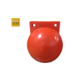 Dia400mm PE material floating mark ball water safety floats warning buoy